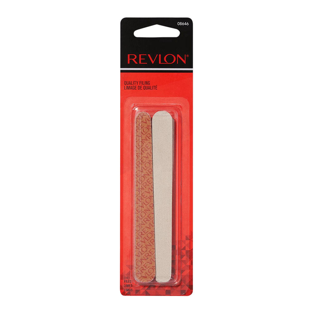 Revlon Compact Emery Boards Nail File, 10 Ea